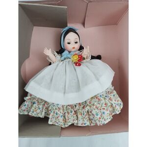 Madame Alexander "Argentine" 571 Doll Blue Ribbon Outfit Floral Dress